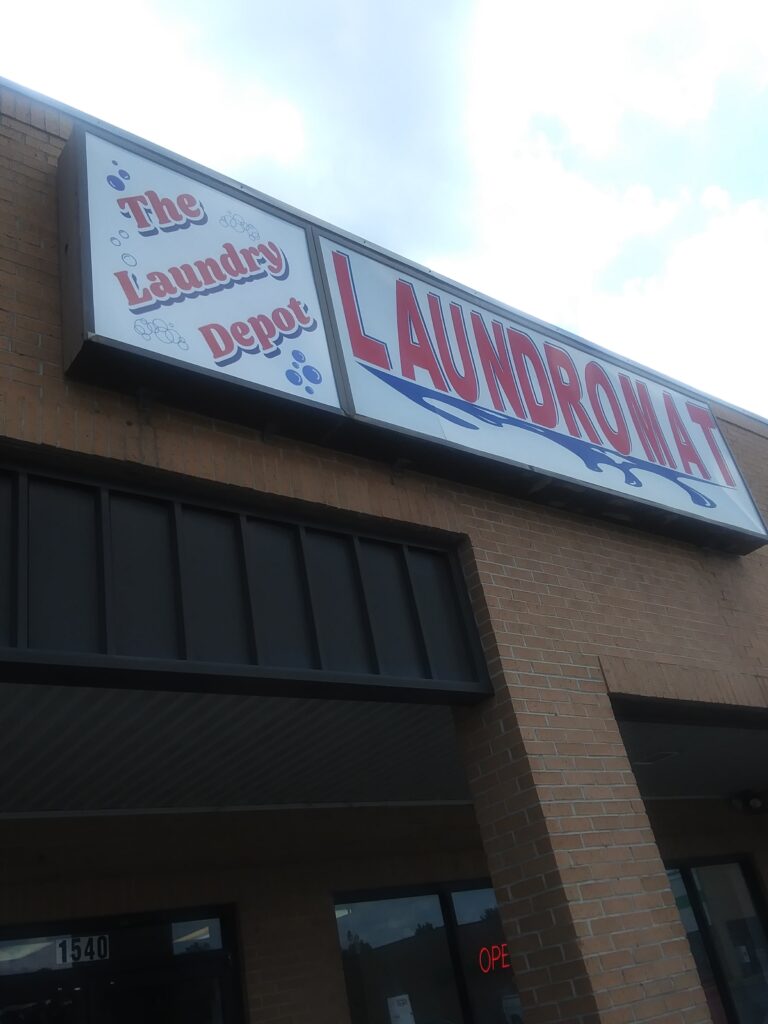 The Laundry Depot Laundromat front